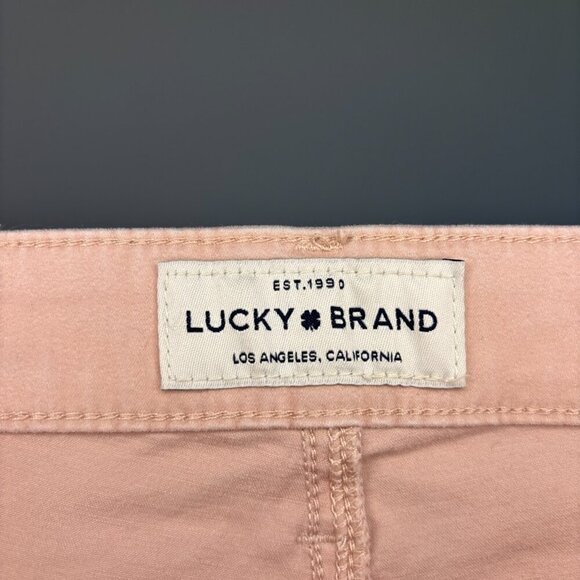 LUCKY BRAND JEANS Ava Legging Womens 4/27 Pink Stretch 5 Pocket Skinny - Picture 7 of 7